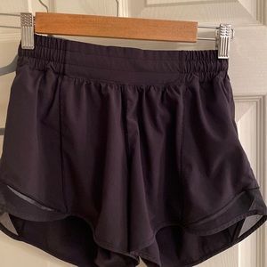 Black lulu lemon shorts never been worn